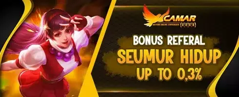 Bonus Referral Seumur Hidup 0,3%